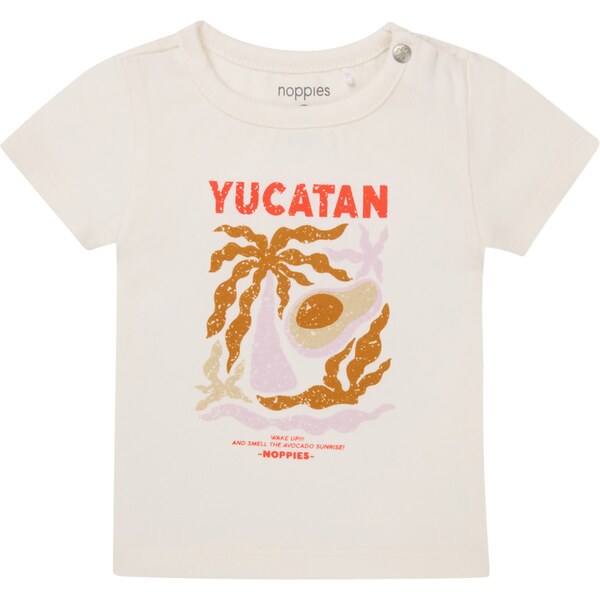 Noppies Tričko Ostra koňaková / pastelovo fialová / tmavooranžová / 63344222