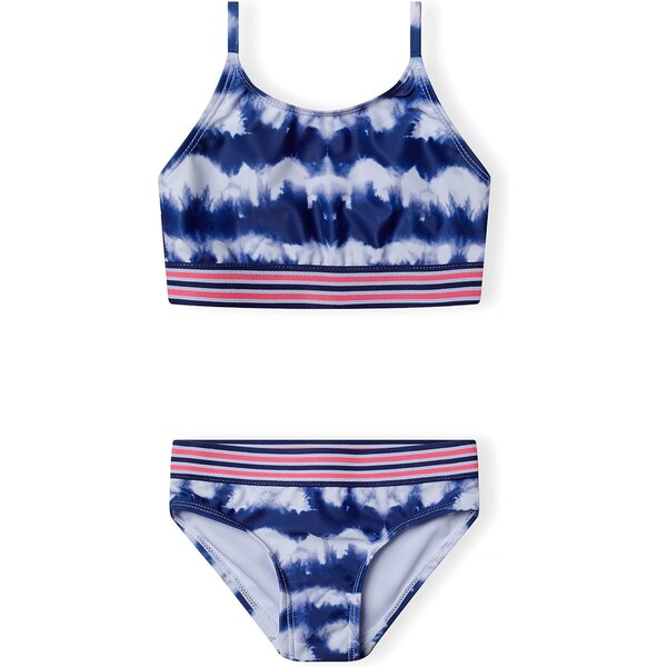MINOTI Bikiny dymovo modrá / tmavomodrá / pitaya / biela 63261809