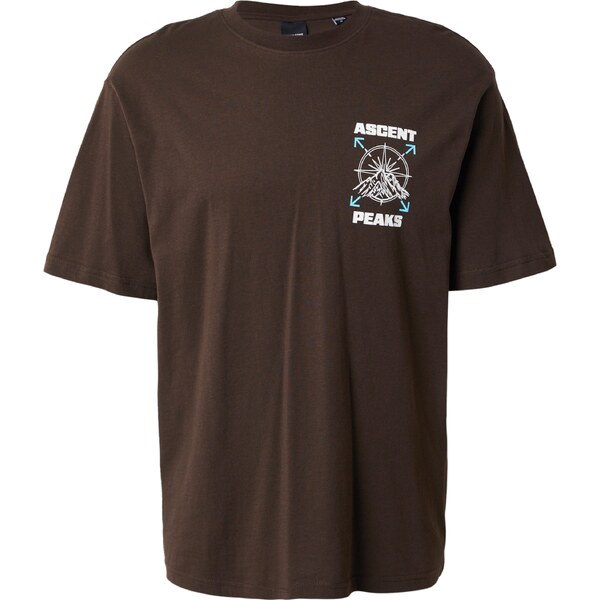 Only & Sons Tričko ONSKEANE svetlomodrá / tmavohnedá / orgovánová / 57728293