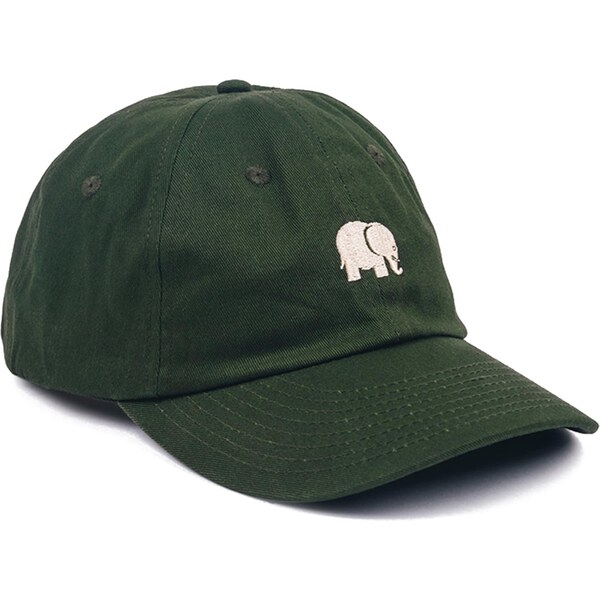 Trendsplant Čiapka LOGO DAD ORGANIC tmavozelená 63262211