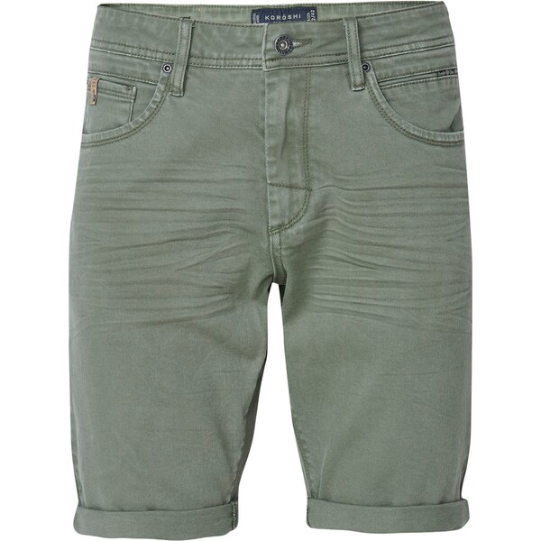 KOROSHI Džínsy karamelová / olivová 63262725