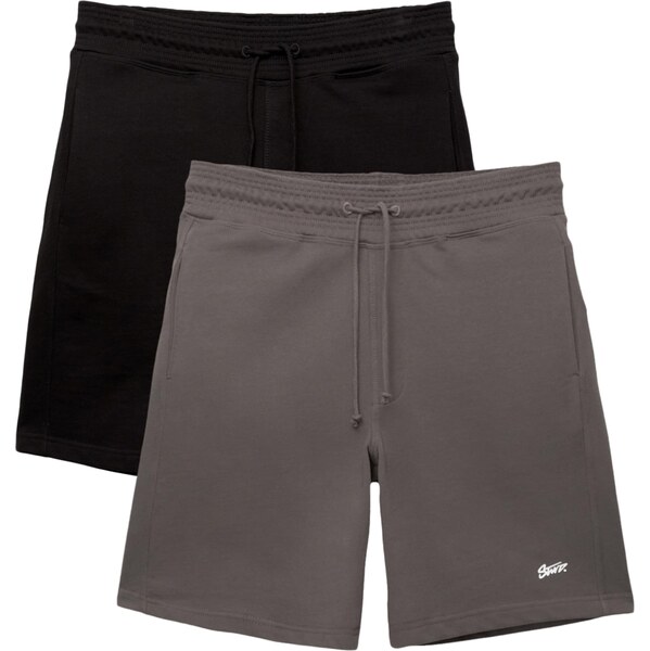 Pull&Bear Nohavice tmavošedá / čierna 63262727