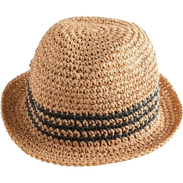 Next Klobúk Fedora béžová / čierna 63262061