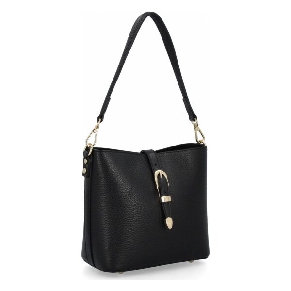 Vittoria Gotti Elegantná Kožená Kabelka Listonoška 3 Priehradky 573 63265194