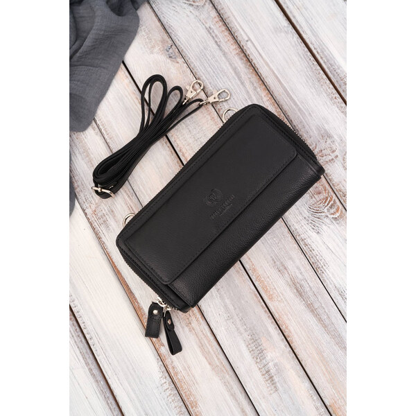 Paolo Peruzzi Dámska kožená kabelka a peňaženka, do ruky aj cez rameno 63265884