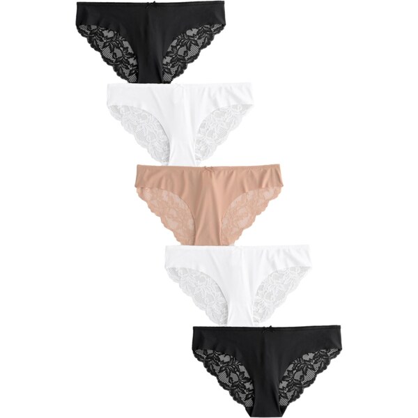 Next Nohavičky telová / čierna / biela 63266394