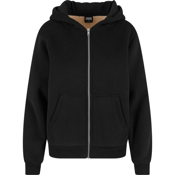 Urban Classics Tepláková bunda čierna 65873975