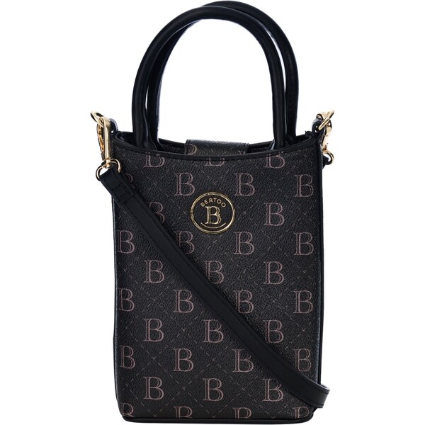 Dámska kabelka BERTOO Francesca čierna/logo 63269826