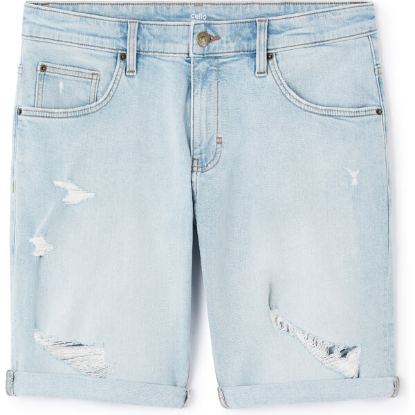 Celio Denim Shorts Dodenimbm2 - Mens 64681269