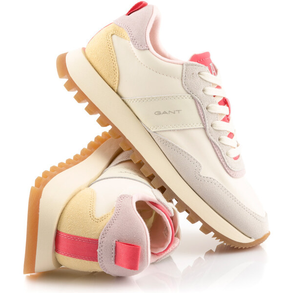 TENISKY GANT CAFFAY WHITE/PINK 63125407