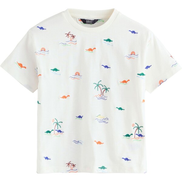 Next Tričko modrá / zelená / oranžová / biela 63292441