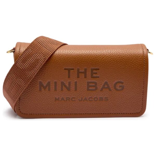 Marc Jacobs Kožená crossbody kabelka The Mini Bag 63289490