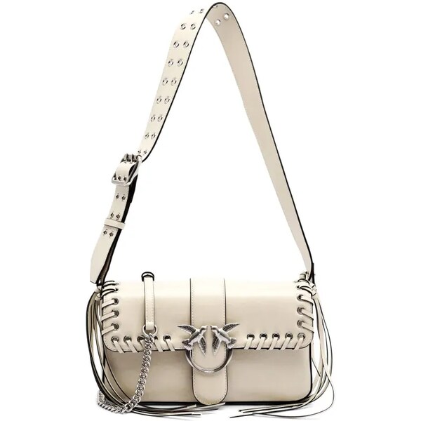 Pinko Kožená kabelka na rameno LOVE ONE CLASSIC 63289480