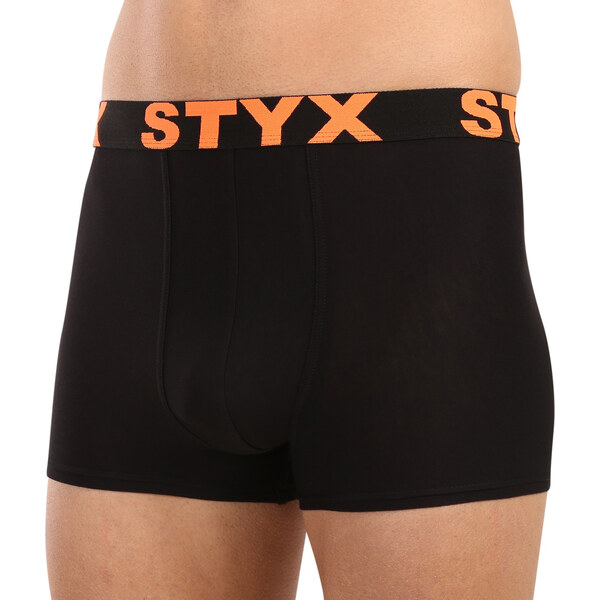 Pánske boxerky Styx športová guma čierne (G5960) 63297205