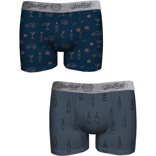 Pánske boxerky John Frank JF2BEF40 2PACK 64236764