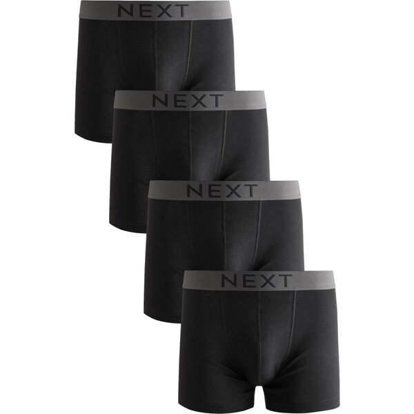 Next Boxerky tmavosivá / čierna 63310051