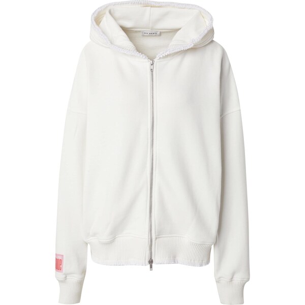 OH APRIL Tepláková bunda Belo biela 63311226