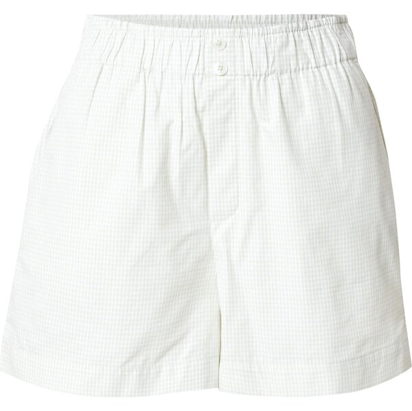 ONLY Nohavice ONLFILUCCA pastelovo zelená / biela 63311276