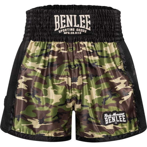 Benlee Športové nohavice Hinkley hnedá / zelená / čierna / biela 63308042