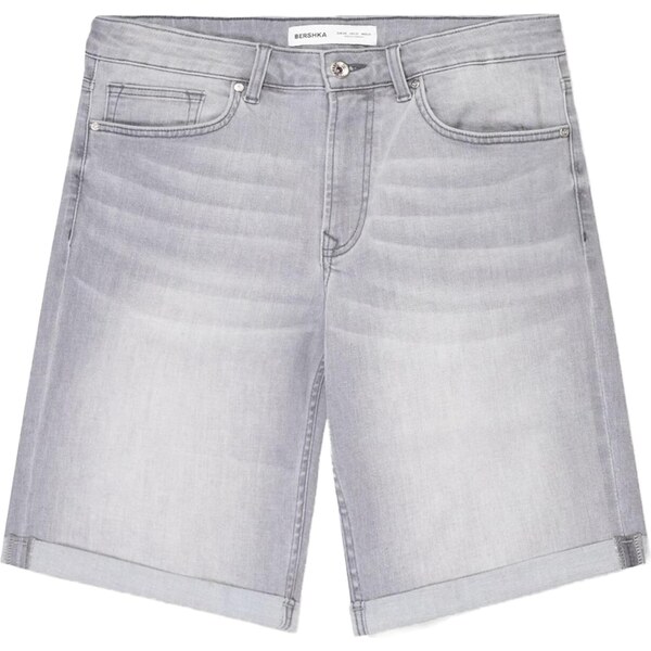 Bershka Džínsy svetlosivá 63310975