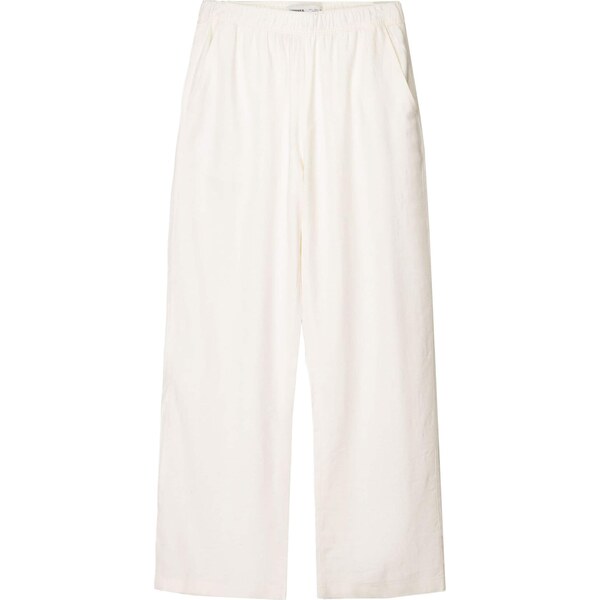 Bershka Nohavice biela 63310978