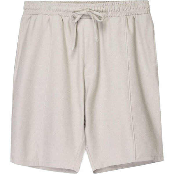 Bershka Nohavice svetlosivá 63310989