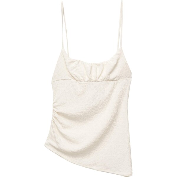 Pull&Bear Top nebielená 65877598