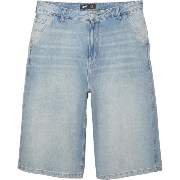 Pull&Bear Džínsy svetlomodrá / pastelovo oranžová 63969851