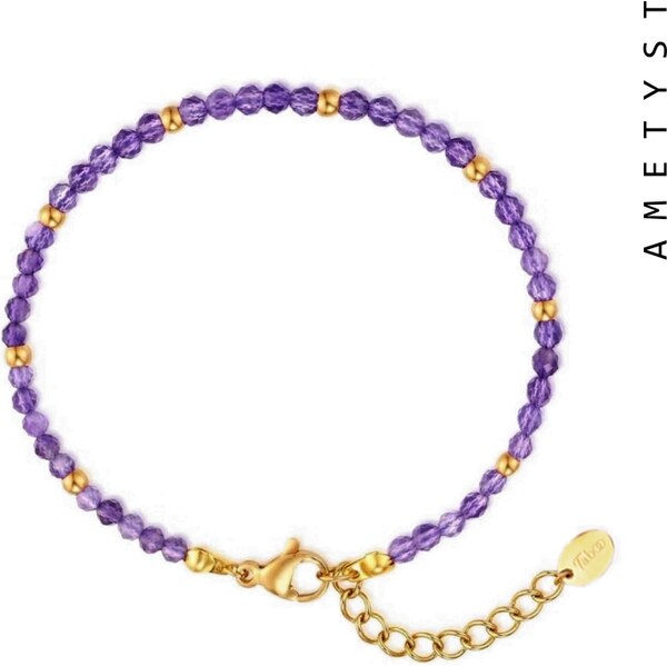 Taboo náramok Astral Aura fazetovaný ametyst tbaa110 63313219