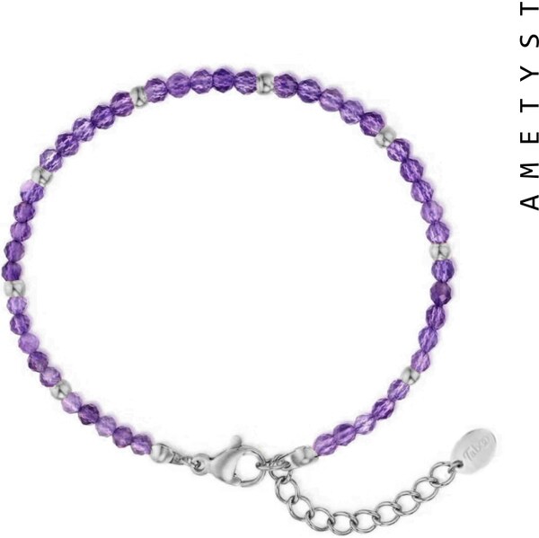 Taboo náramok Astral Aura fazetovaný ametyst tbaa111 63313220