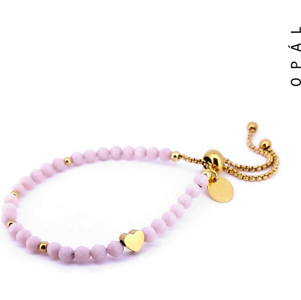 Taboo opálový náramok so srdcom Symbol tbs815 63313224