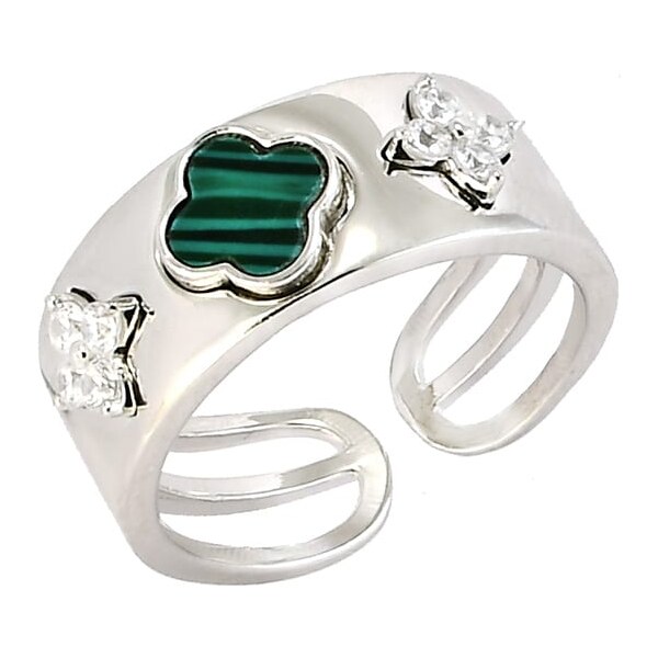 Strieborný prsteň Glare 871 63318496