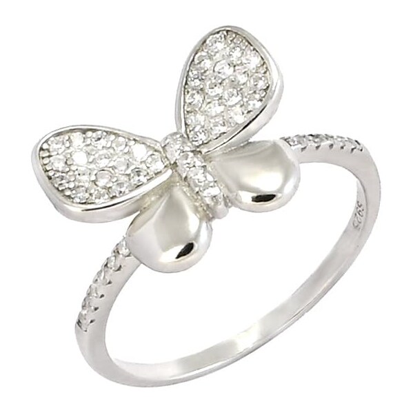 Strieborný prsteň Glare 873 63318499