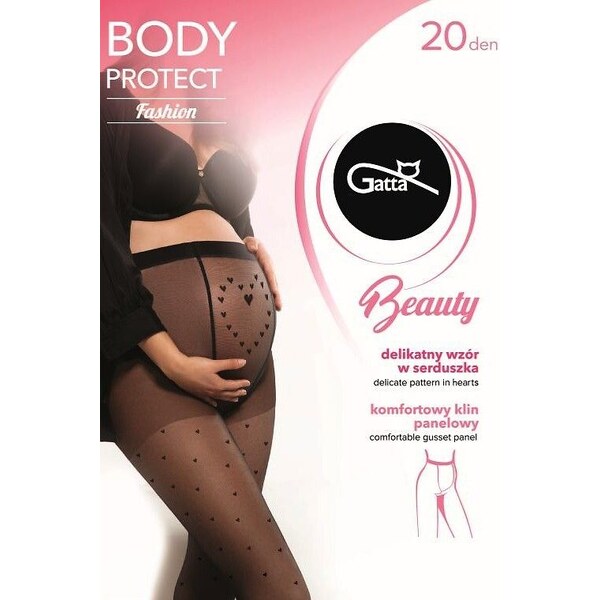 Tehotenské pančuchové nohavice Gatta Body Protect wz.02 20 den 2-5 63319601