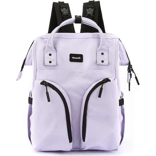 BASIC Himawari Lila priestranný dámsky batoh z polyesteru 1208 65151852