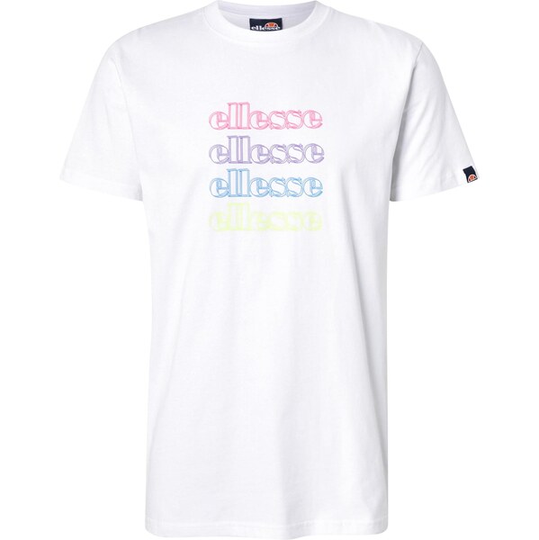 ELLESSE Tričko CNYK svetlomodrá / svetložltá / svetloružová / biela 63324845