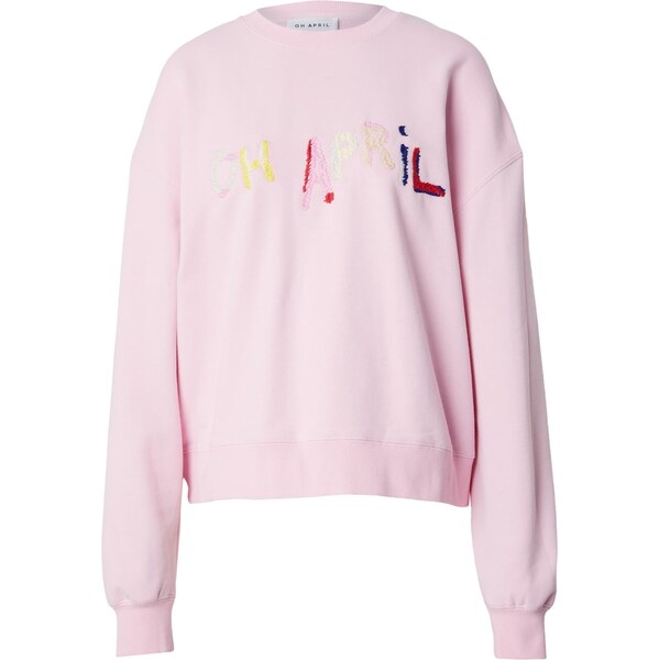 OH APRIL Mikina tmavomodrá / žltá / ružová / krvavo červená 63326493