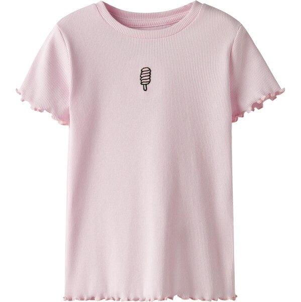 NAME IT Tričko NMFVivemma ružová / čierna 63326560