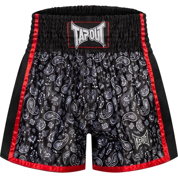 Tapout Športové nohavice Camino ohnivo červená / čierna / biela 63324787