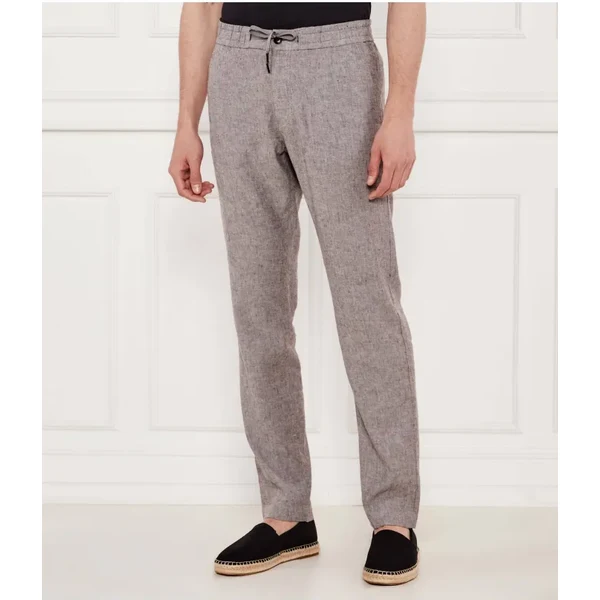 BOSS ORANGE Ľanové nohavice Sanderson-L | Regular Fit 63325684