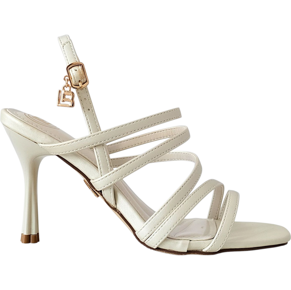 Perleťové remienkové sandále Laura Biagiotti Silk Ice 63328287