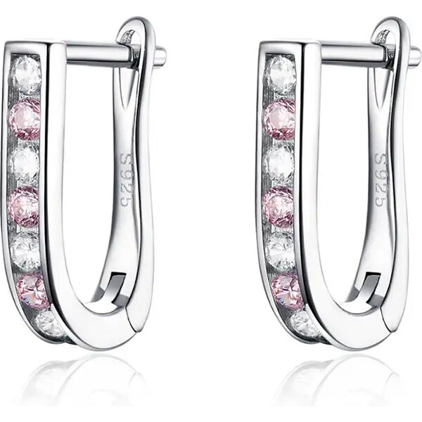 Dámske strieborné náušnice PINKMIA 63330456