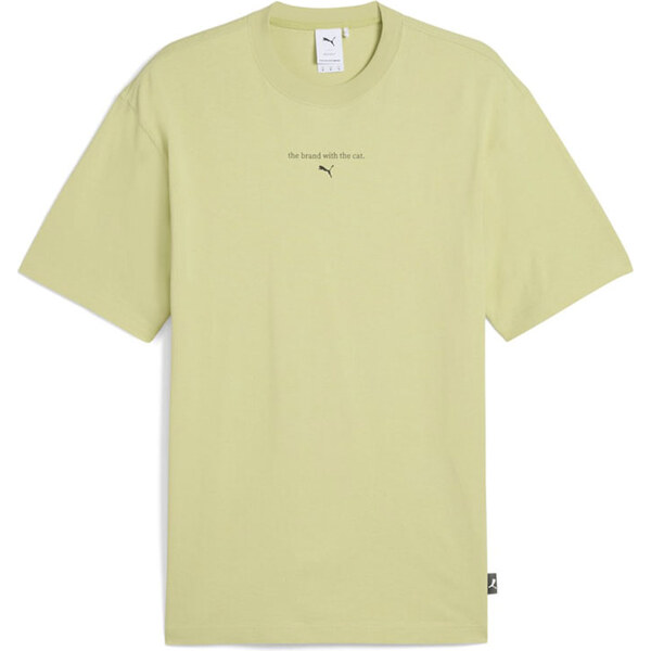 Puma GRAPHICS The Puma Cat Tee - Pánske - Tričko Puma - Zelené - 66360682