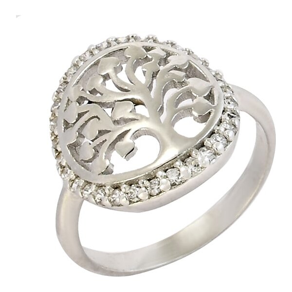 Strieborný prsteň Glare 877 63331486