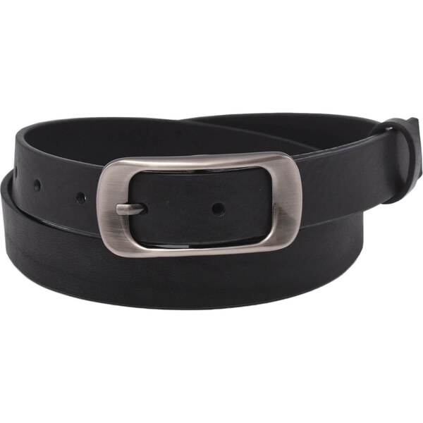 Mercucio Kožený dámsky opasok 720-25-35 čierny pracka Justína 64507520