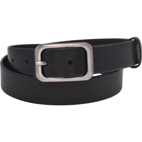 Mercucio Kožený dámsky opasok 721-30-37 čierny pracka Zina 64507534