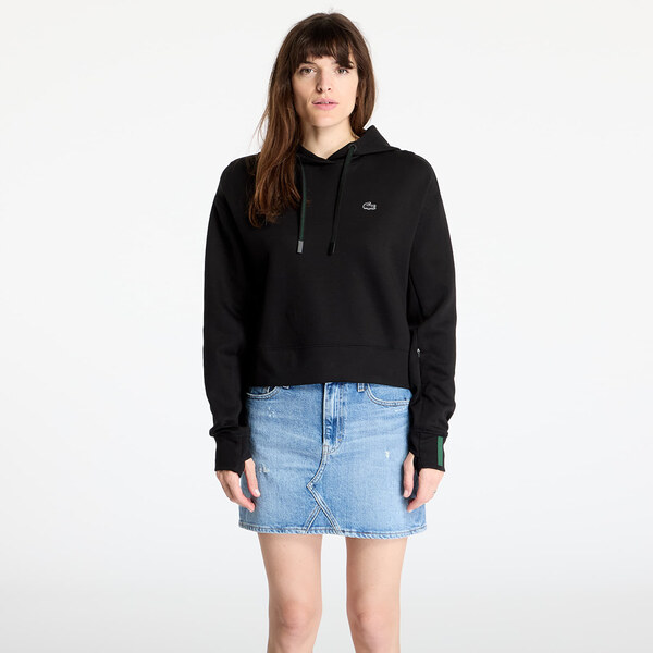 Mikina LACOSTE Double Face Sweatshirt Black M 63595786