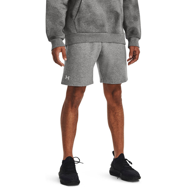 Šortky Under Armour Rival Fleece Shorts Castlerock Light Heather/ 63335354