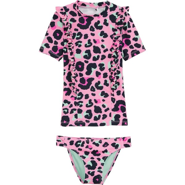 WE Fashion Jednodielne plavky ružová 63362109