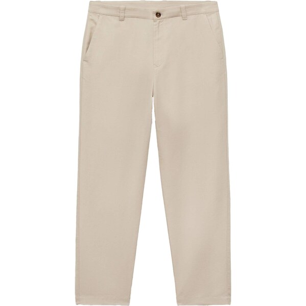 MANGO MAN Chino nohavice Fran béžová 63336291